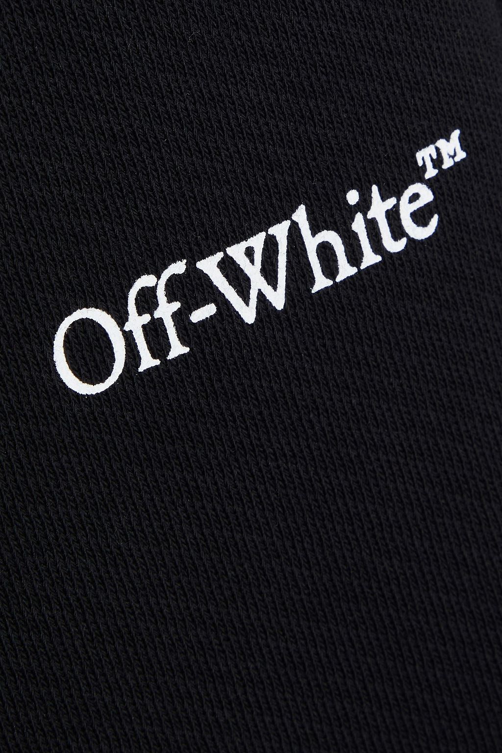 OFF-WHITE™ Pixel printed French cotton-terry sweatpants