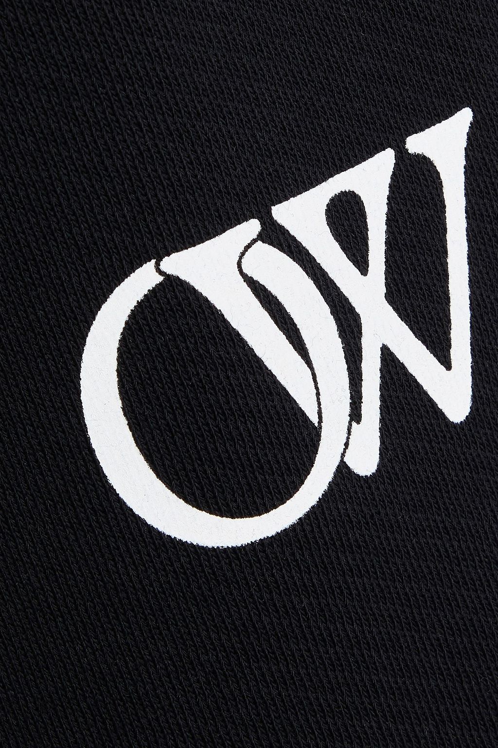 OFF-WHITE™ Printed French cotton-terry sweatpants