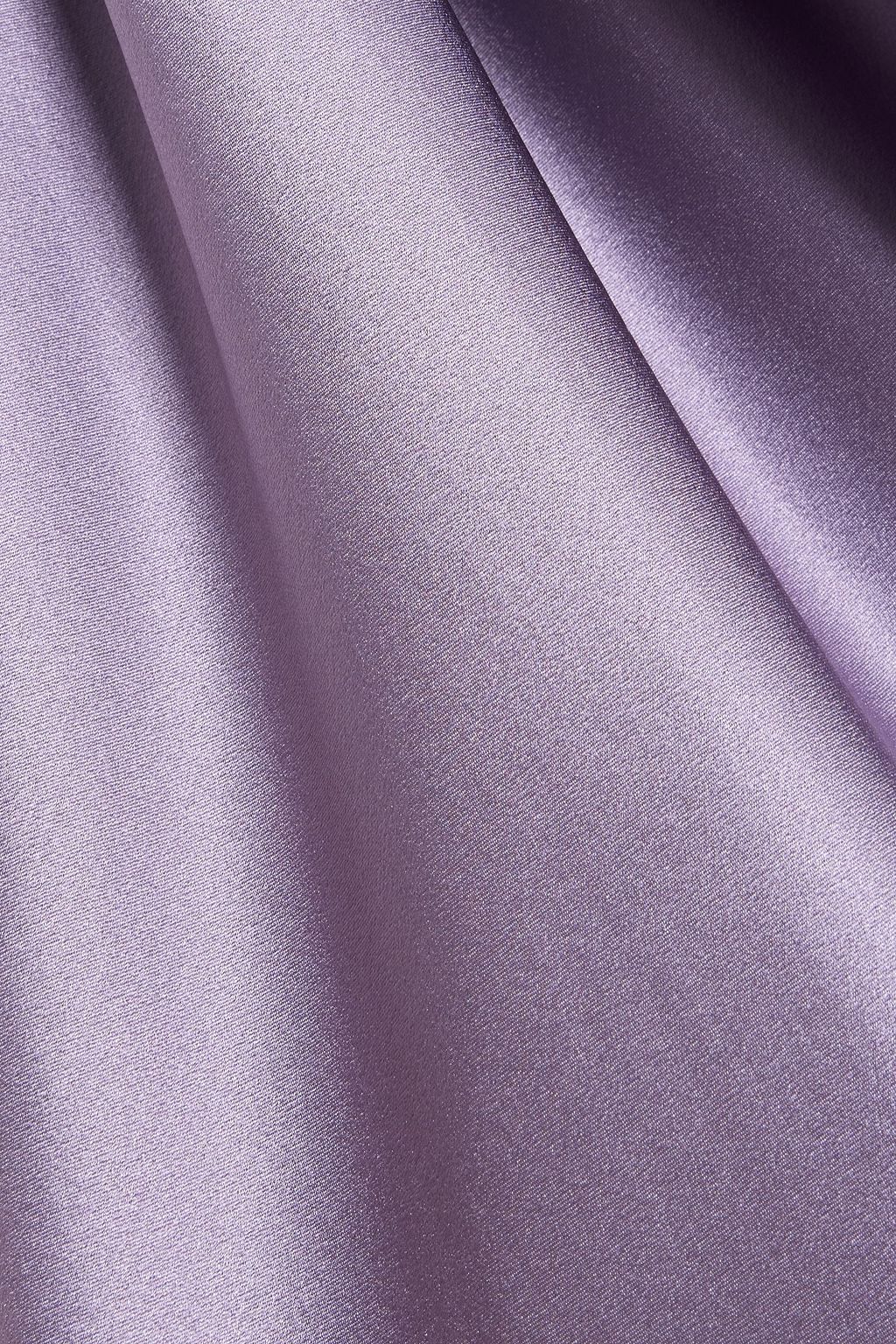 MICHELLE MASON Draped silk-satin wrap gown