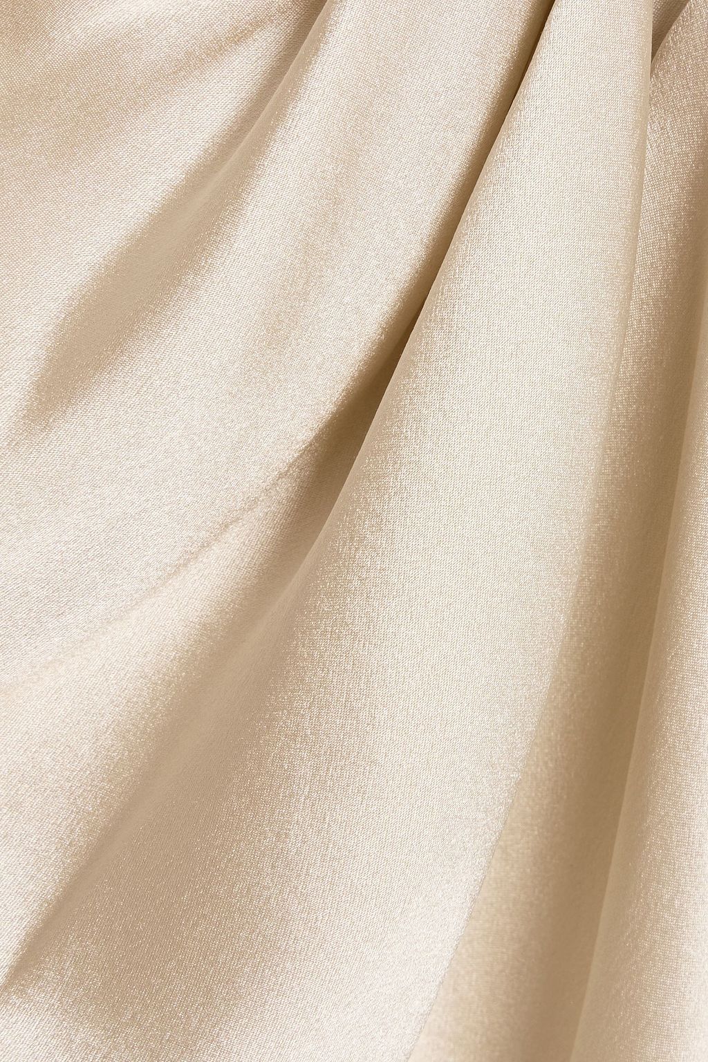 MICHELLE MASON Wrap-effect silk-satin mini dress