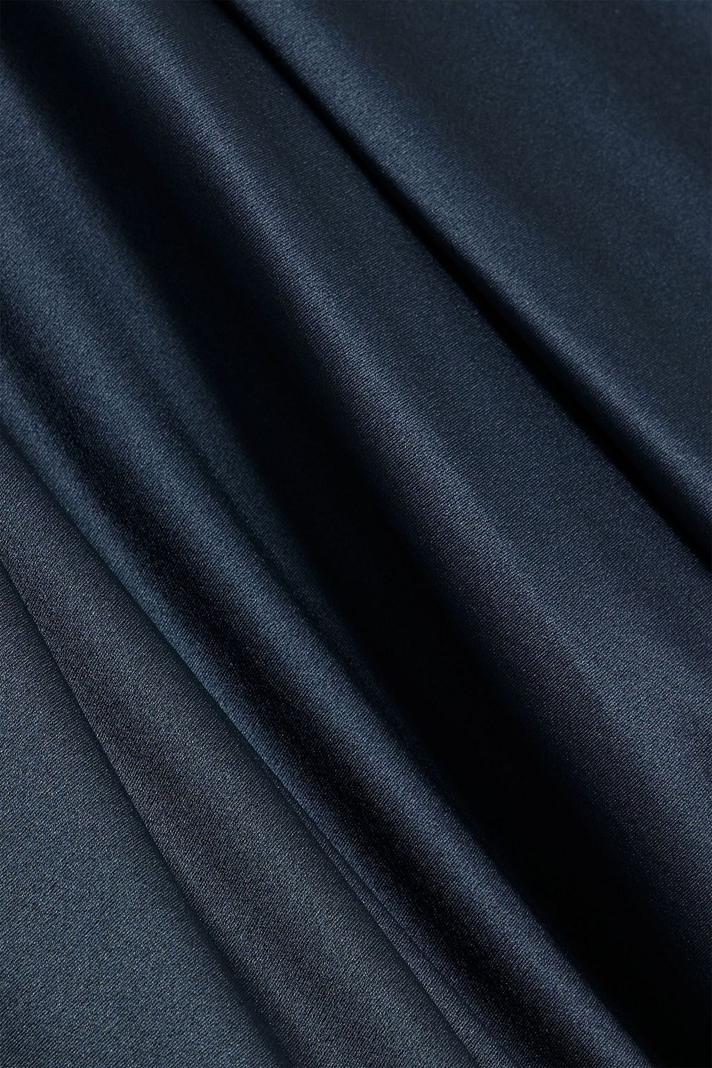 MICHELLE MASON Draped cutout silk-satin gown