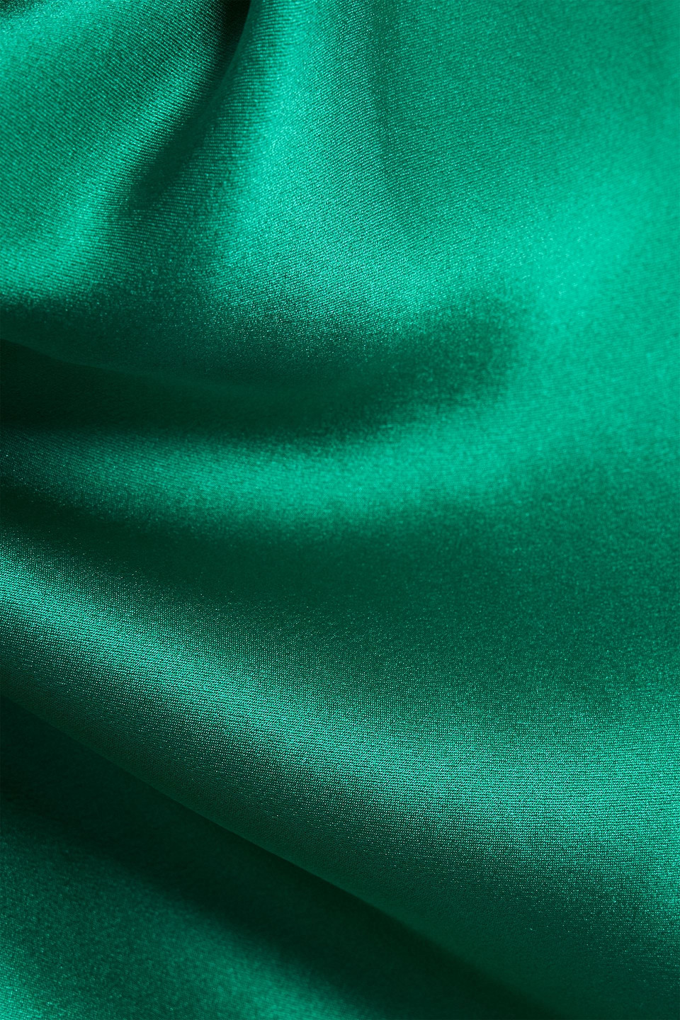 Michelle Mason Draped Silk-satin Gown In Multi