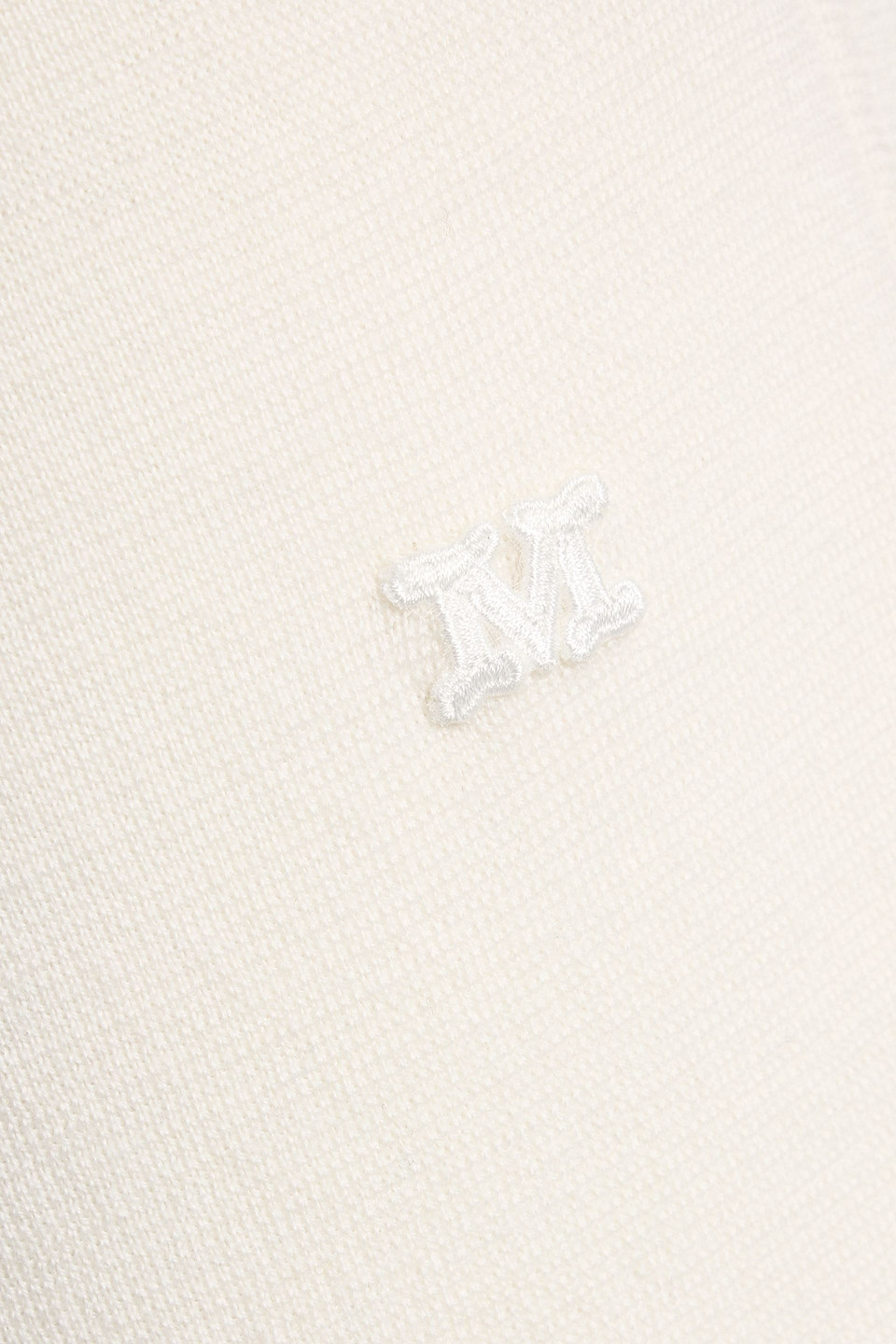 Max Mara Zigote Wool Straight-leg Pants In White