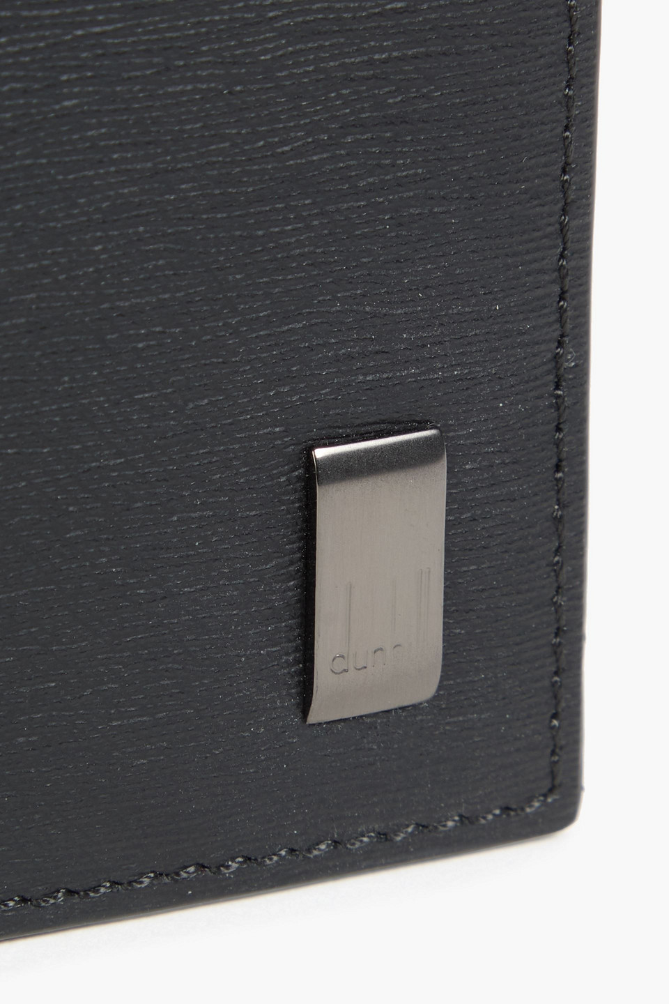  Dunhill - Geldbörse Aus Strukturiertem Leder - Schwarz - Onesize 
