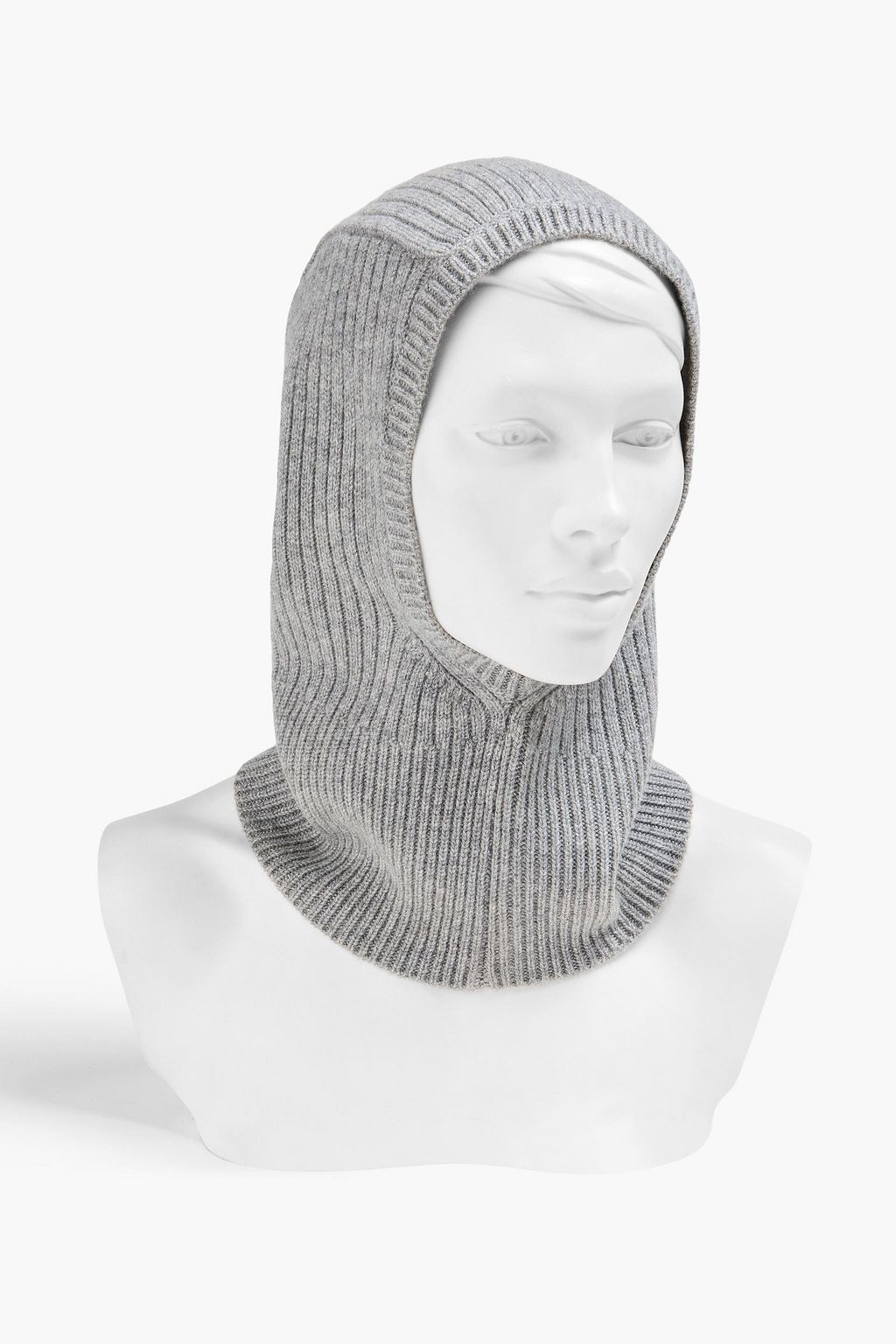 WE NORWEGIANS Ribbed cashmere balaclava