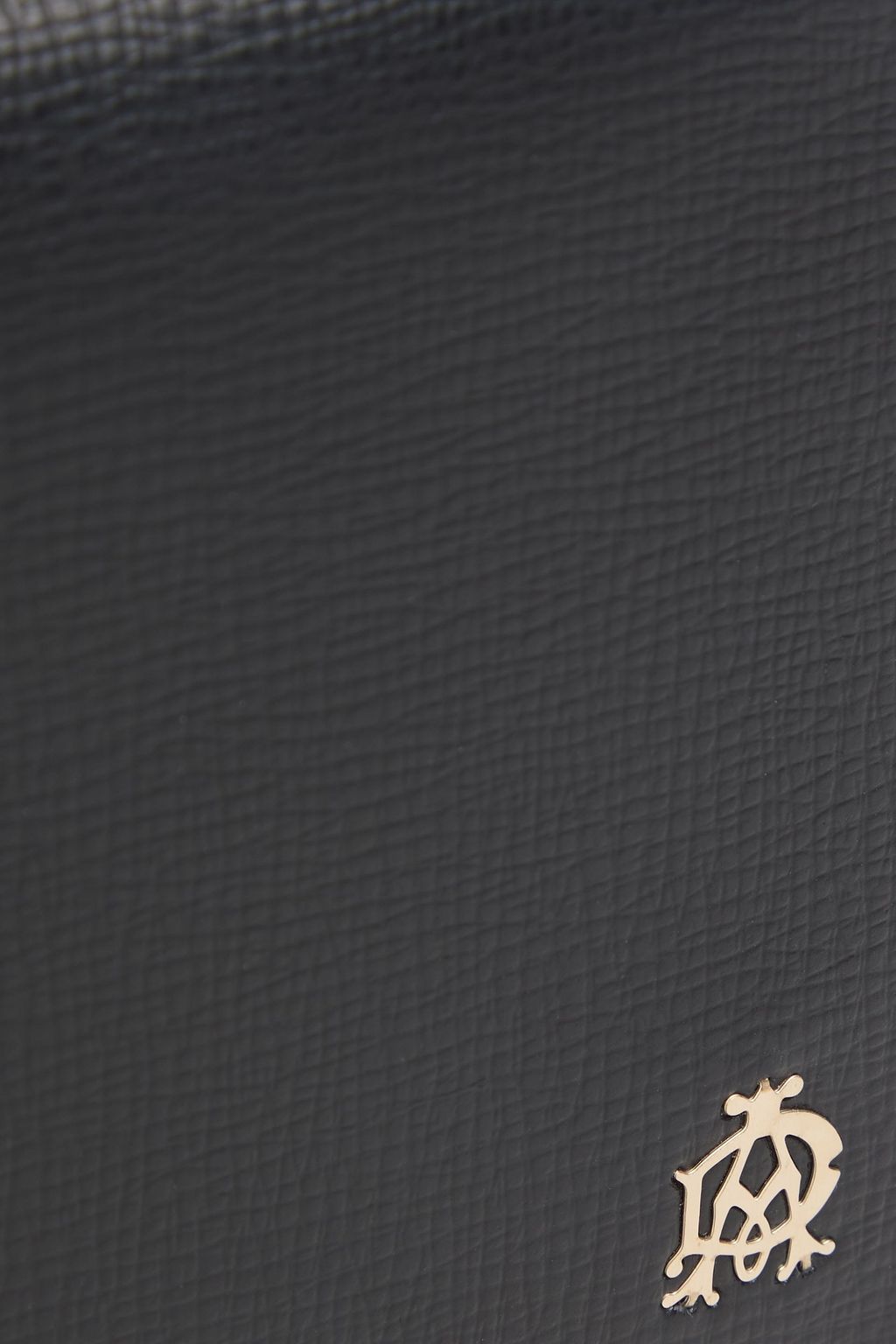 DUNHILL Textured-leather continental wallet