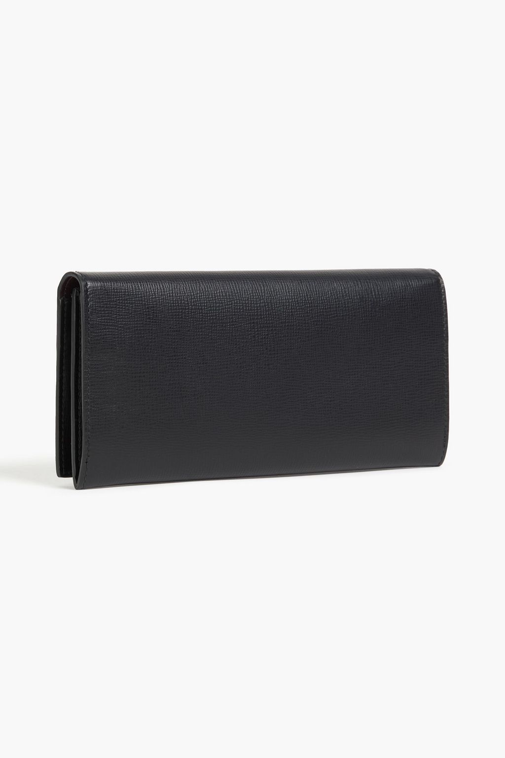 DUNHILL Textured-leather continental wallet
