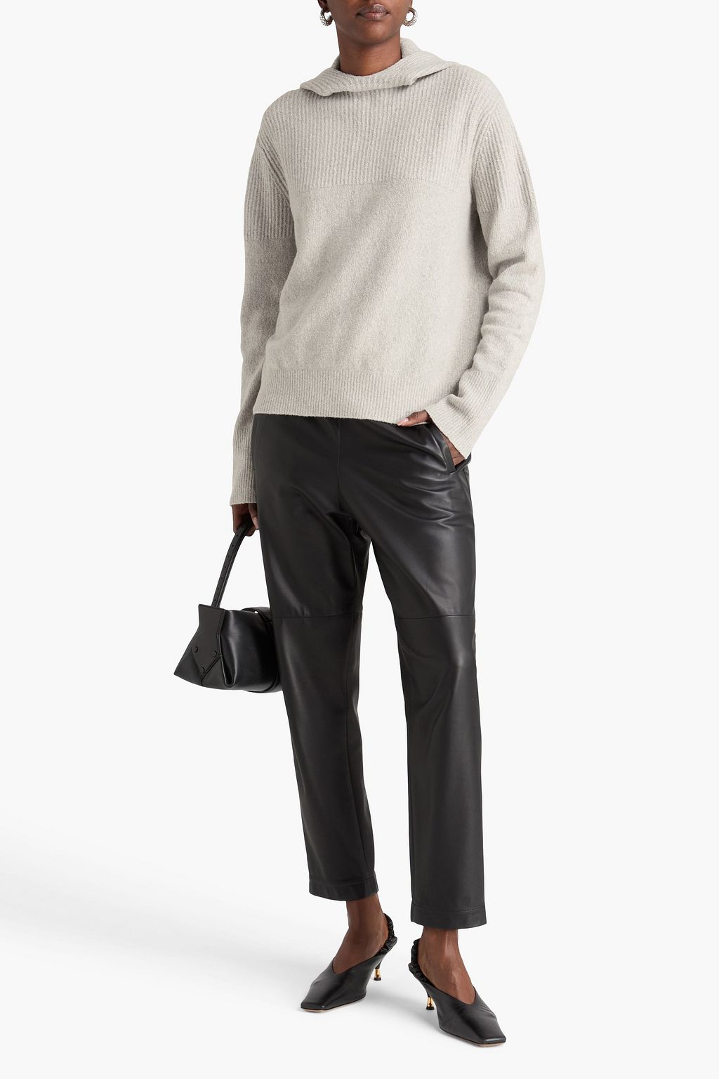 PROENZA SCHOULER Ribbed cashmere hoodie