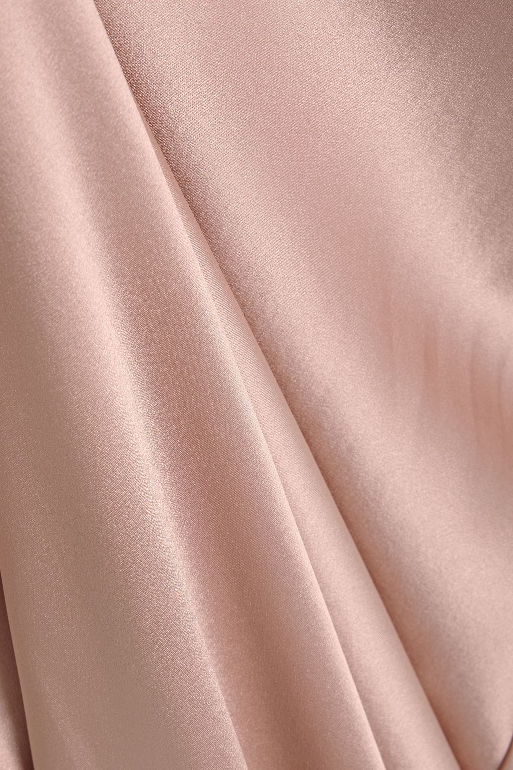 MICHELLE MASON Twisted cutout silk-satin gown