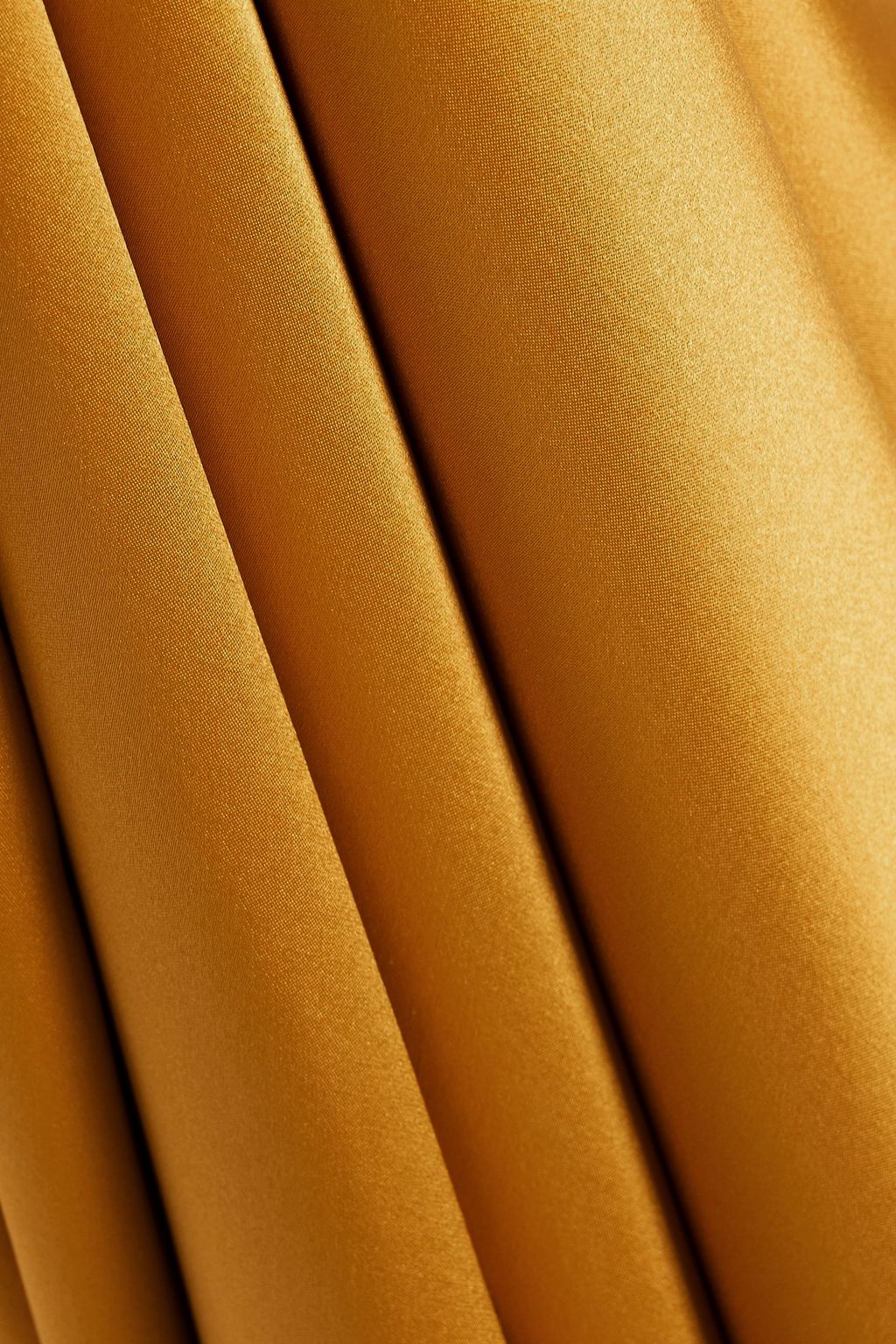 MICHELLE MASON Twisted cutout silk-satin gown