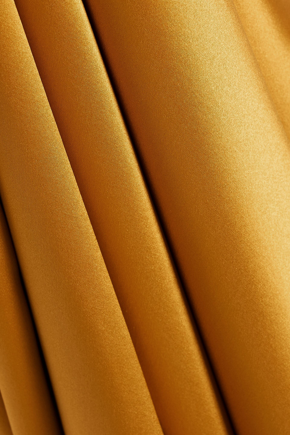 Michelle Mason Twisted Cutout Silk-satin Gown In Animal Print