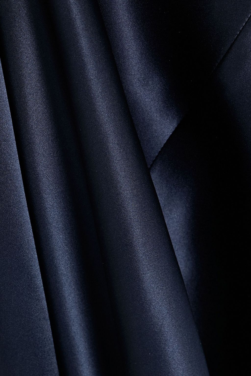 MICHELLE MASON Cutout silk-satin midi dress