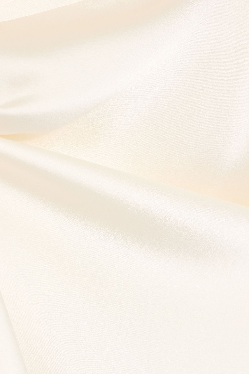 MICHELLE MASON Twisted cutout silk-satin gown