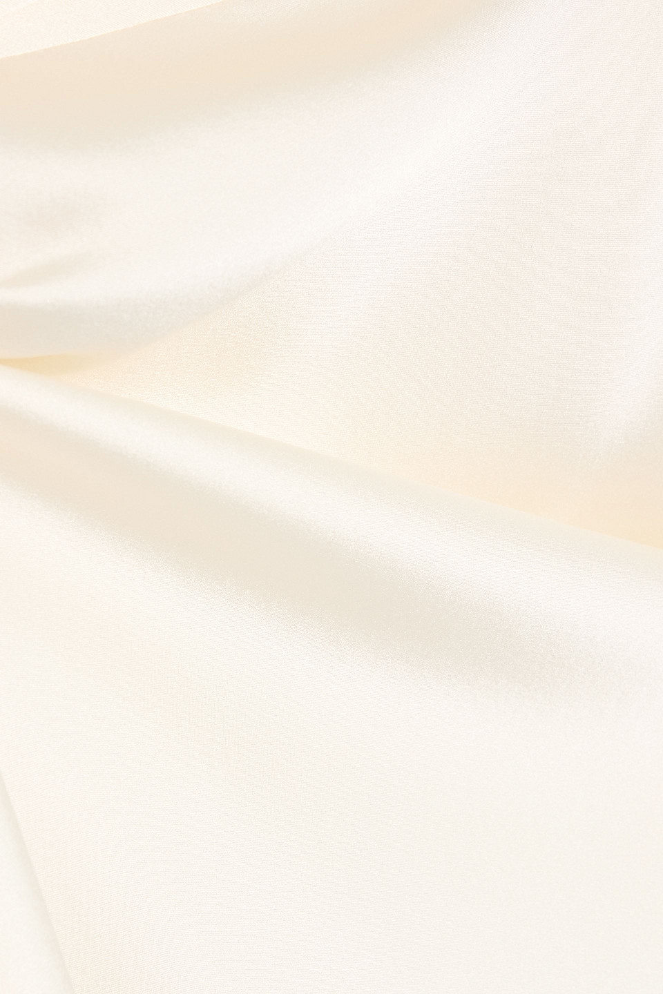 Michelle Mason Twisted Cutout Silk-satin Gown In Neutral