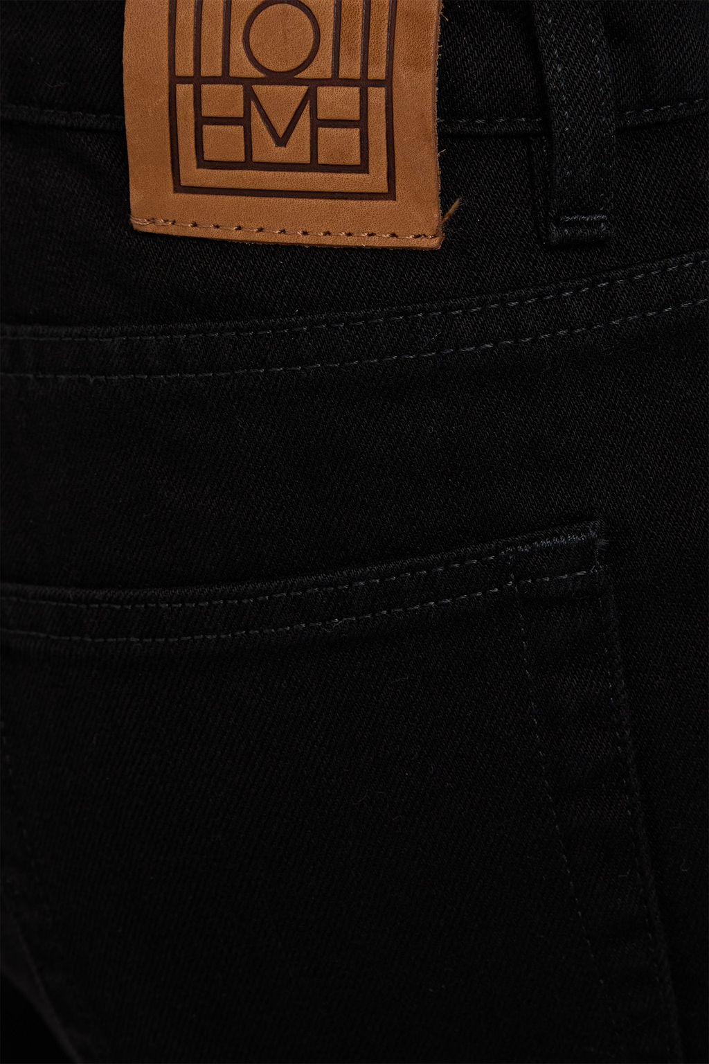 TOTEME High-rise straight-leg jeans