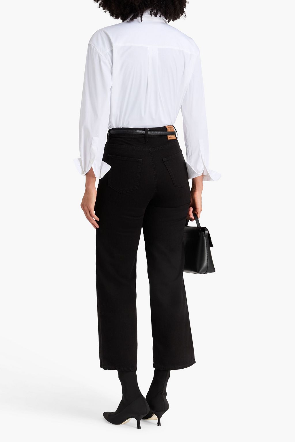 TOTEME High-rise straight-leg jeans