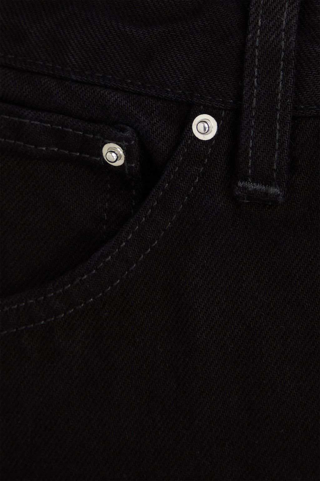 TOTEME High-rise straight-leg jeans