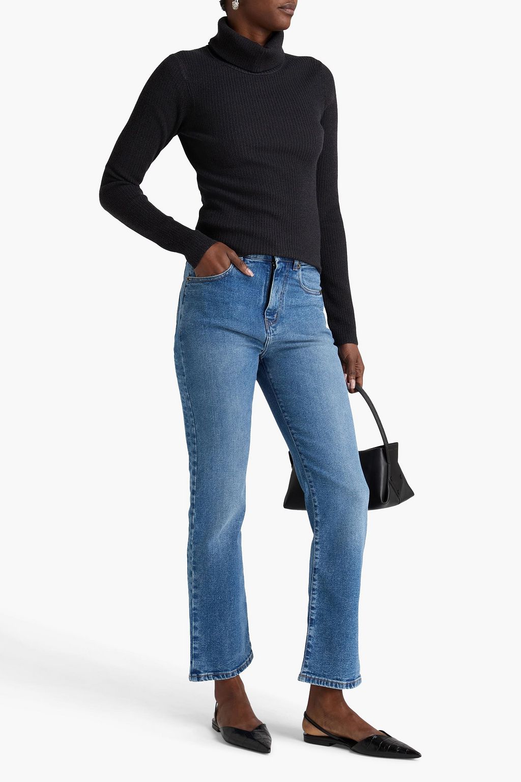 PROENZA SCHOULER High-rise straight-leg jeans