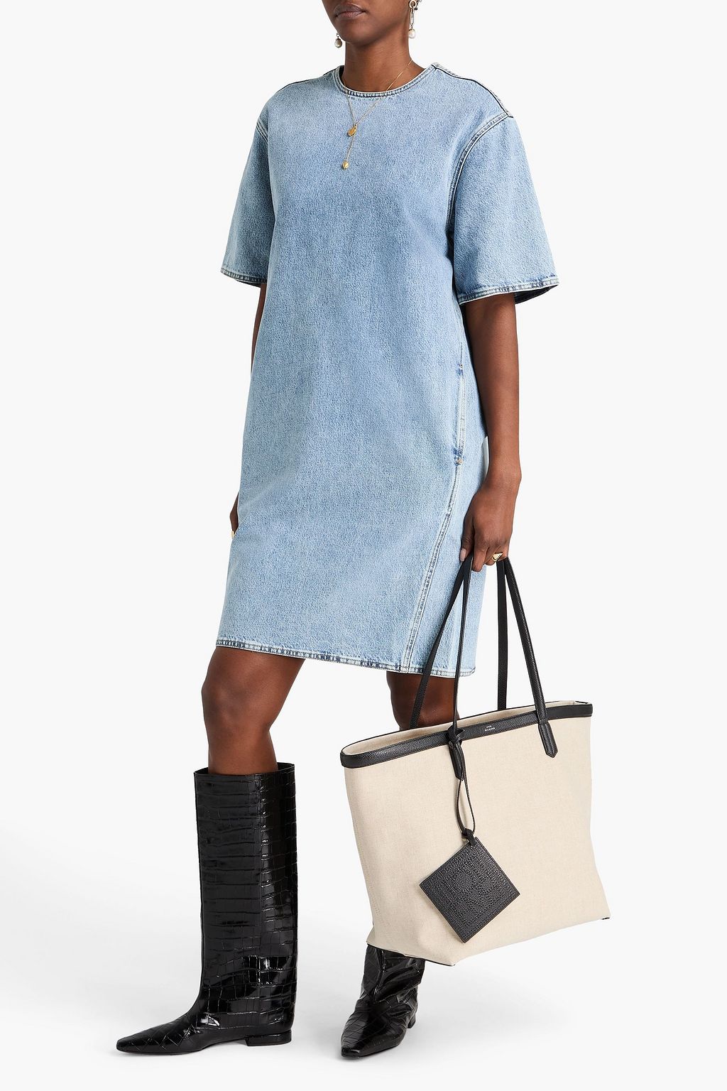 TOTEME Denim mini dress