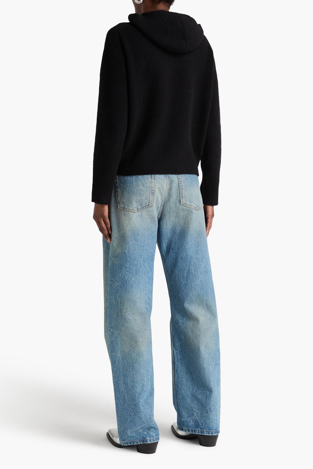 PROENZA SCHOULER Ribbed cashmere hoodie