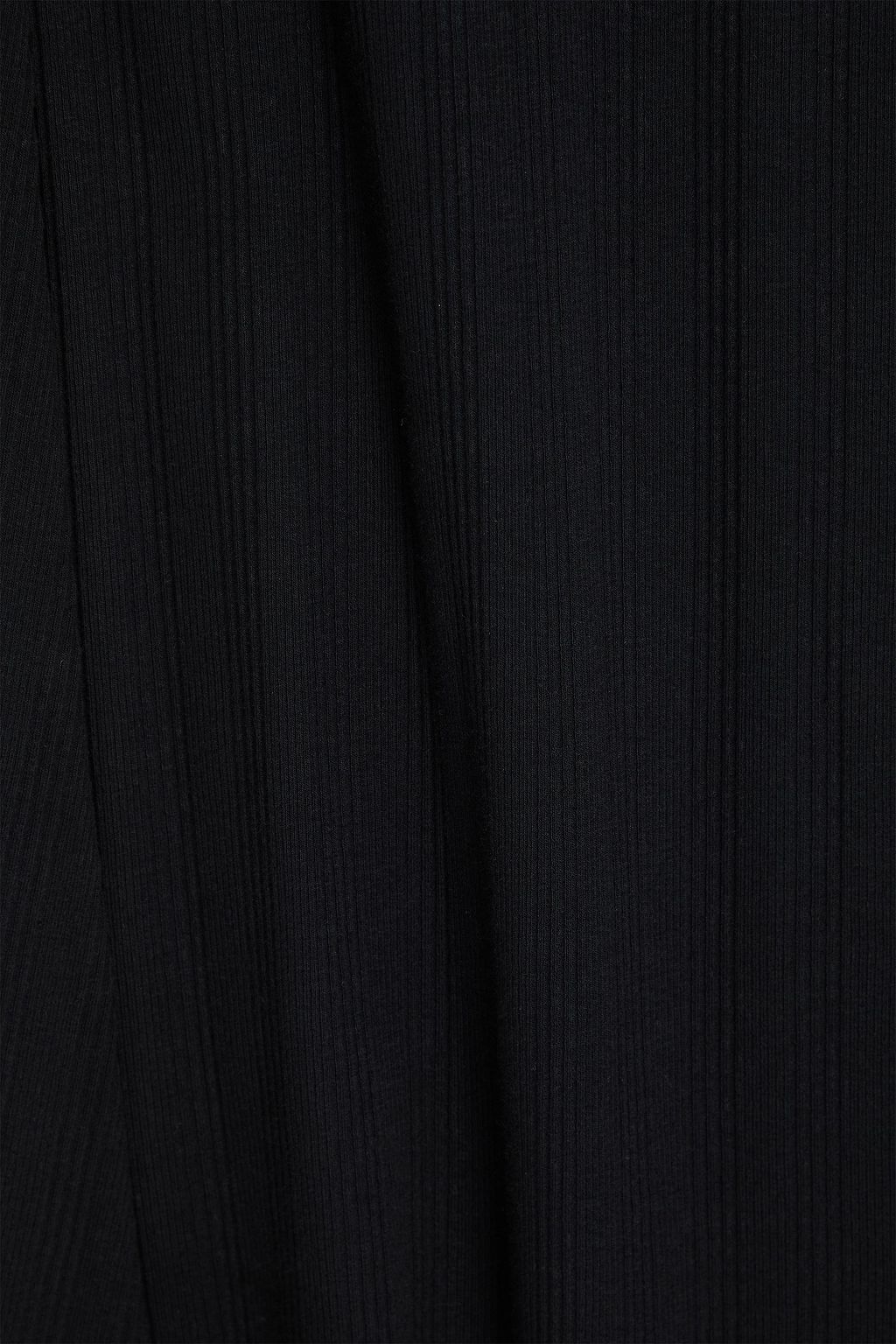 TOTEME Ribbed cotton-blend jersey midi dress