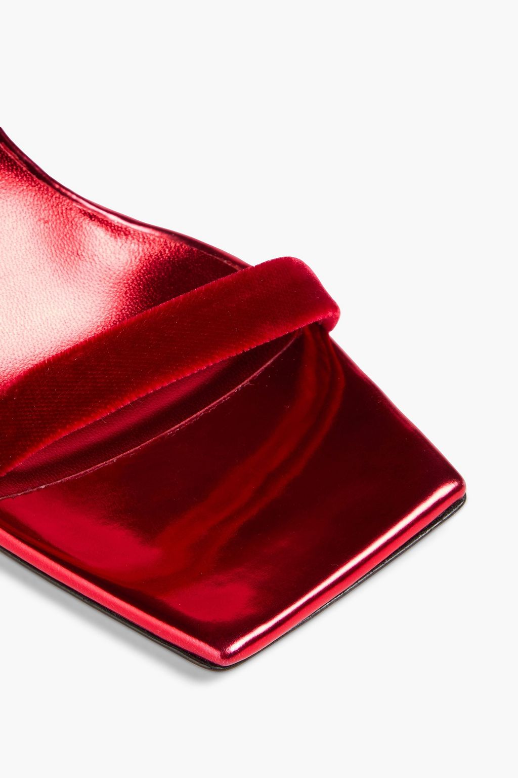 GIUSEPPE ZANOTTI 베로니카 벨벳 뮬