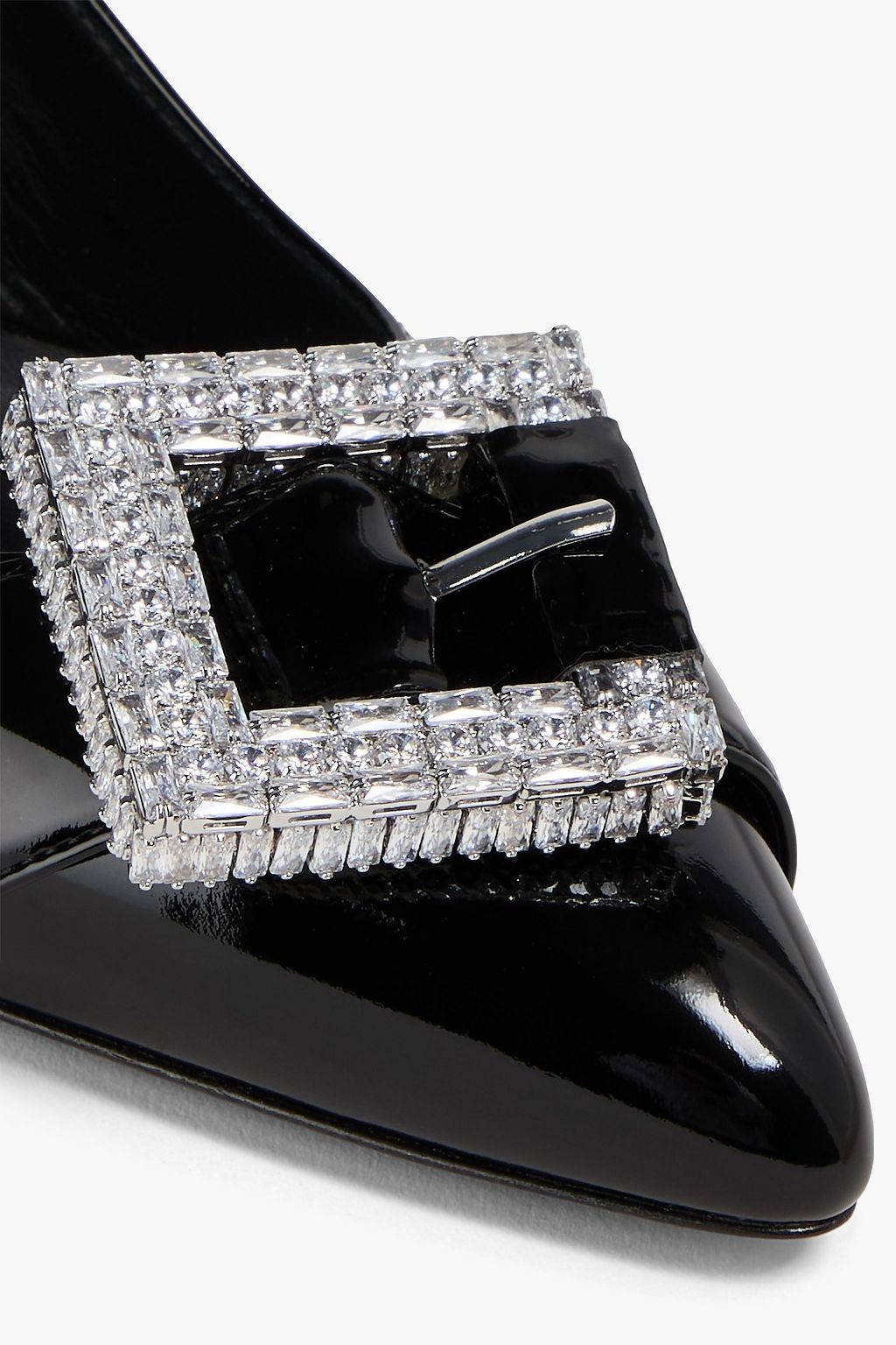 GIUSEPPE ZANOTTI Glänzende Pumps mit Verzierung