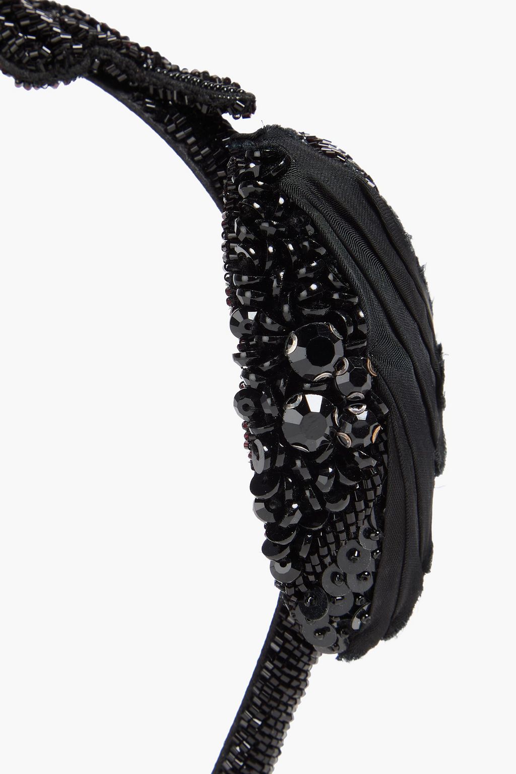 ERDEM Embellished satin headband