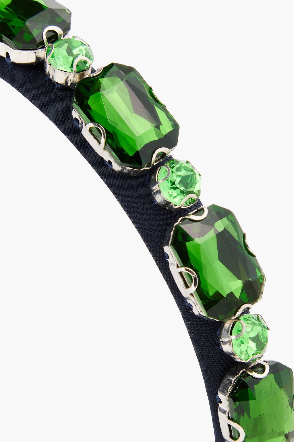 ERDEM Crystal-embellished satin headband