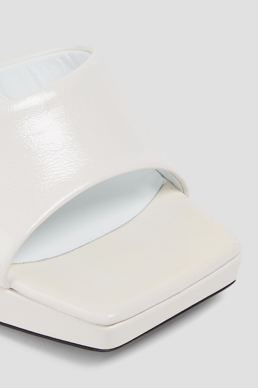 GIUSEPPE ZANOTTI Vanilla 85 platform mules