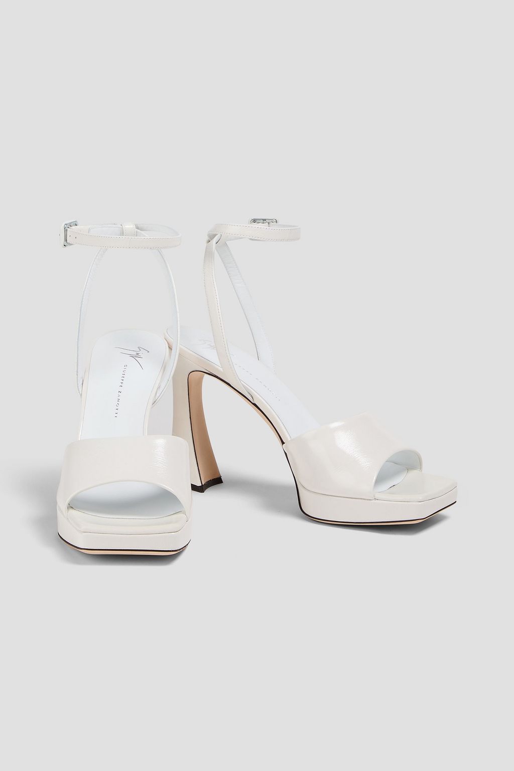 GIUSEPPE ZANOTTI Vanilla 85 platform mules