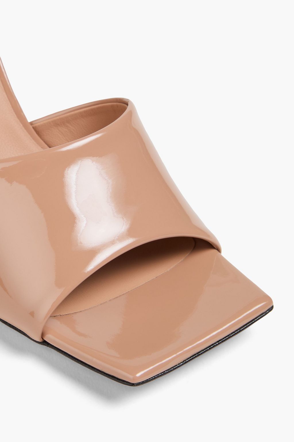 GIUSEPPE ZANOTTI Solhene 85 glossed mules