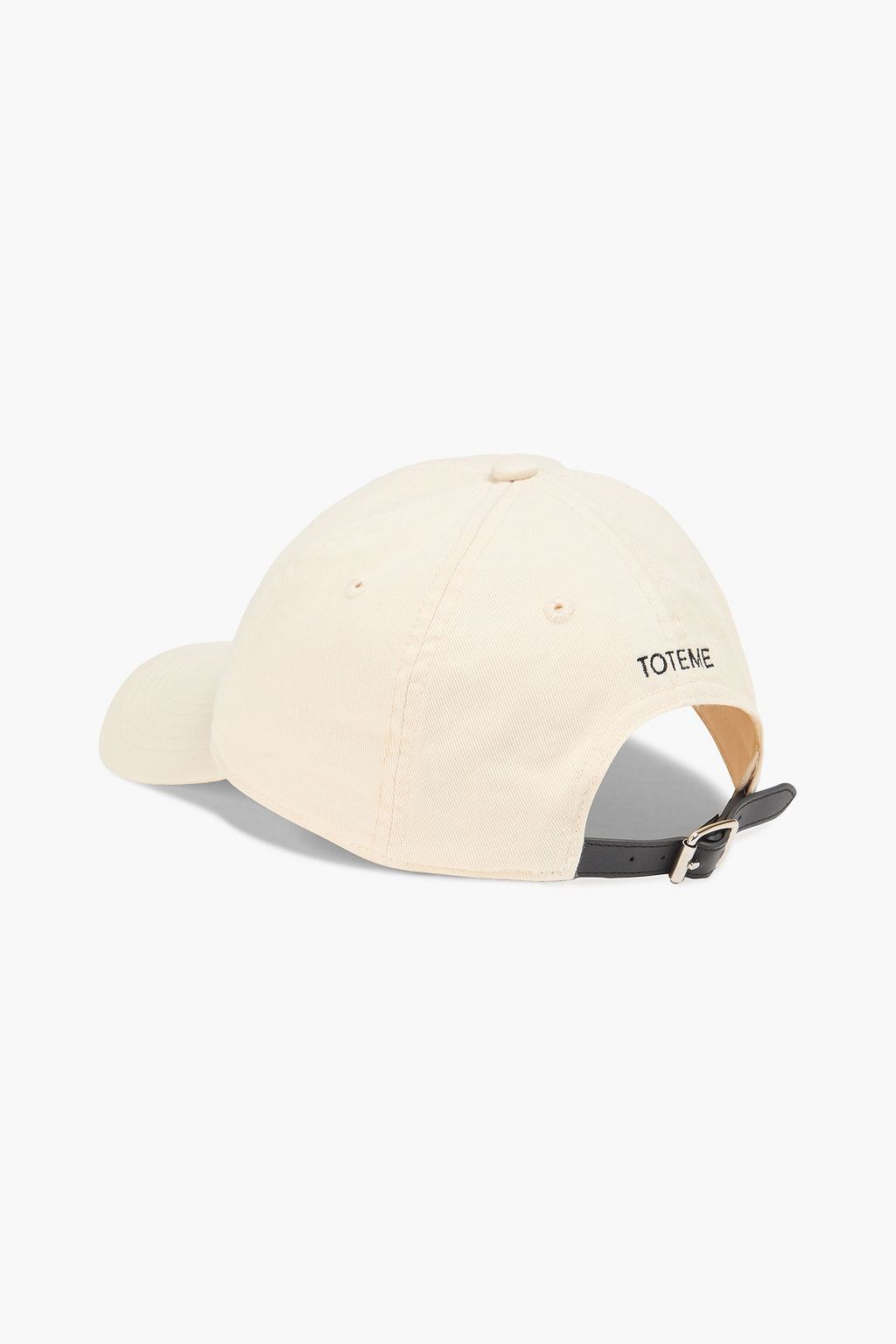 TOTEME Embroidered cotton-twill baseball cap | THE OUTNET