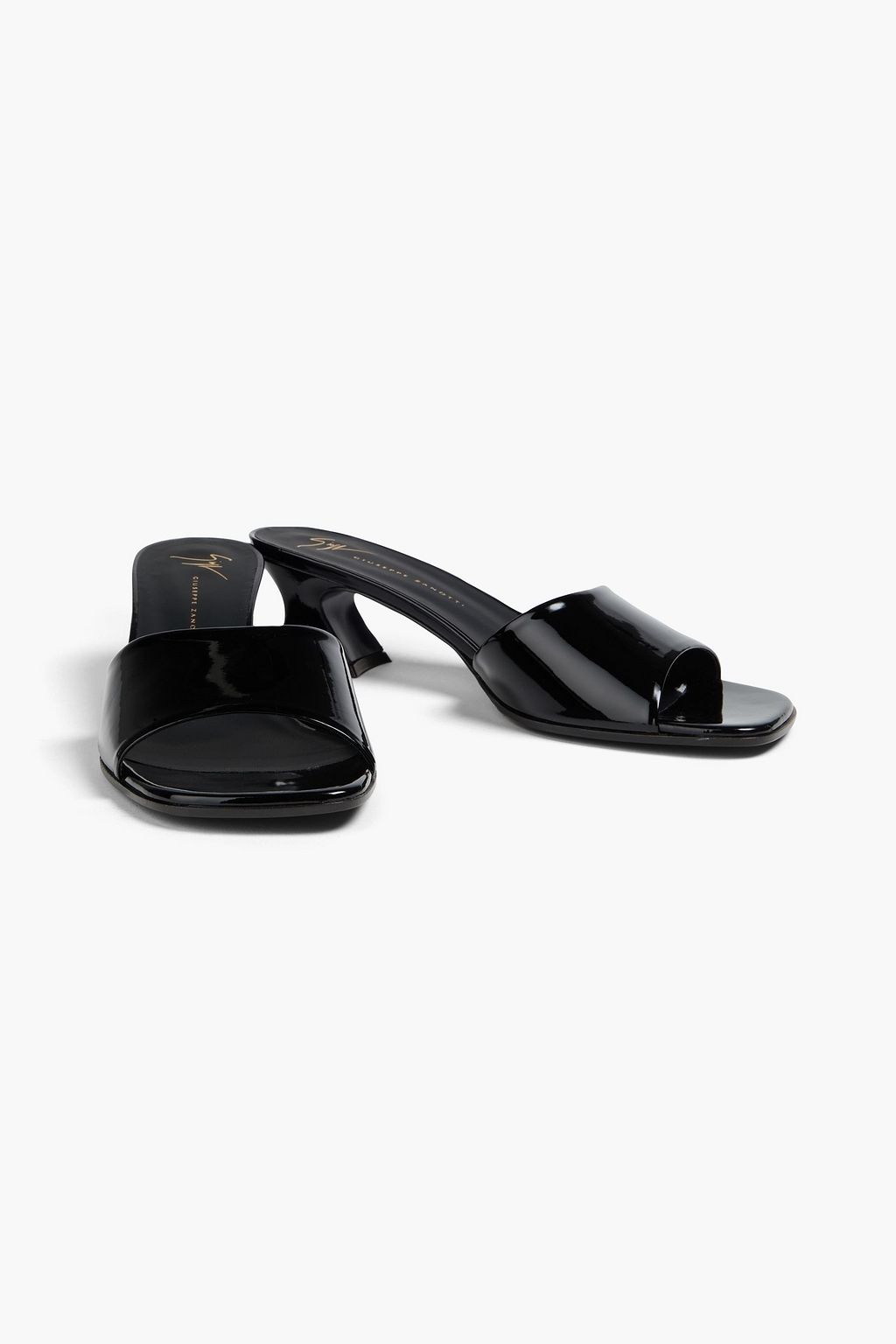 GIUSEPPE ZANOTTI Twingo 45 glossed mules
