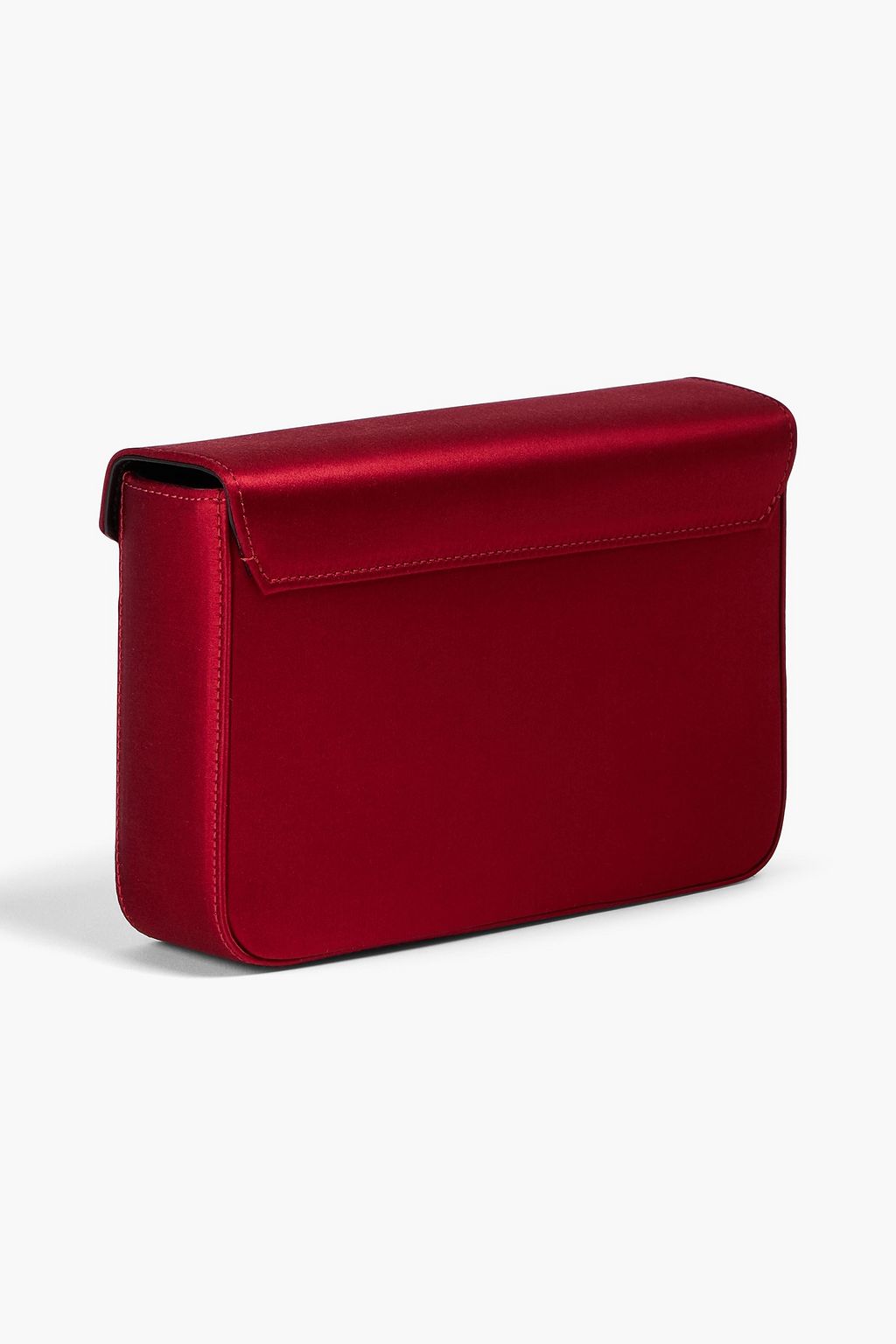 GIUSEPPE ZANOTTI Iveery satin clutch