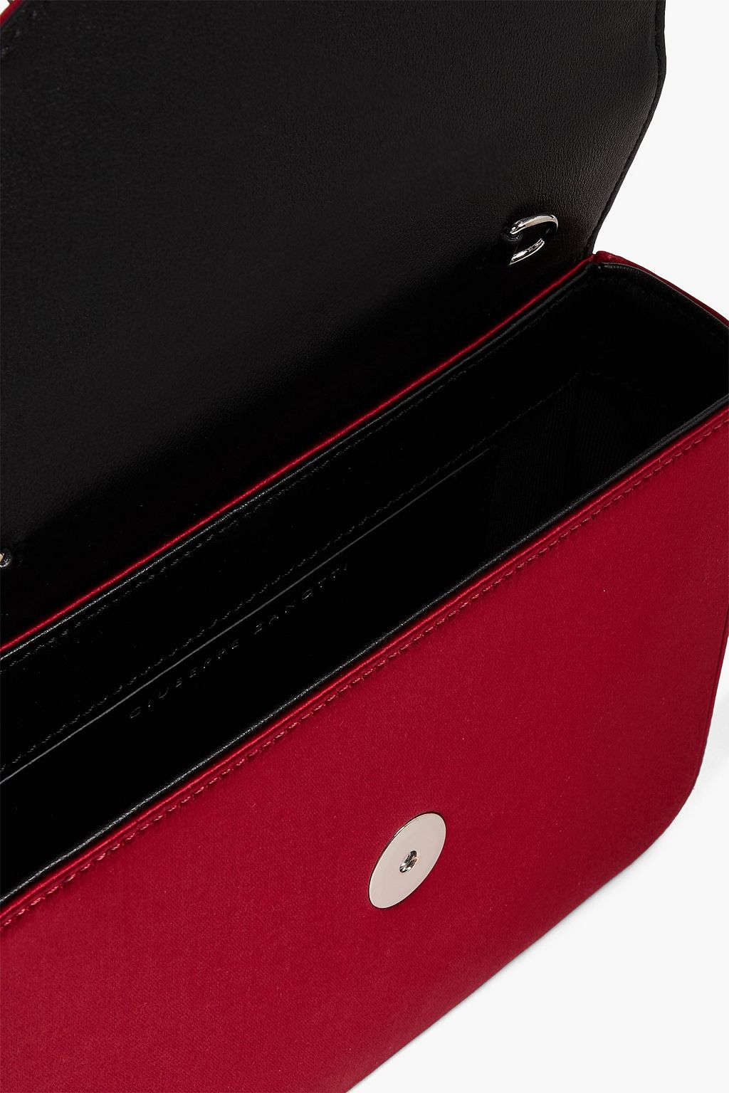 GIUSEPPE ZANOTTI Iveery satin clutch