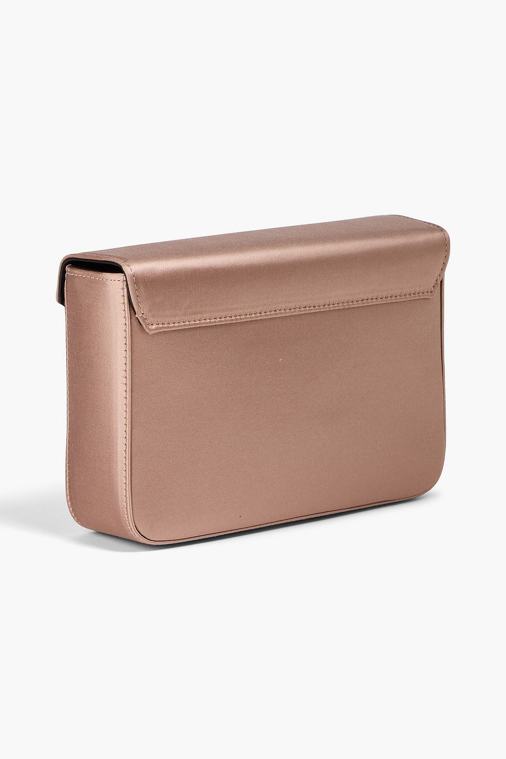 GIUSEPPE ZANOTTI Iveery satin clutch