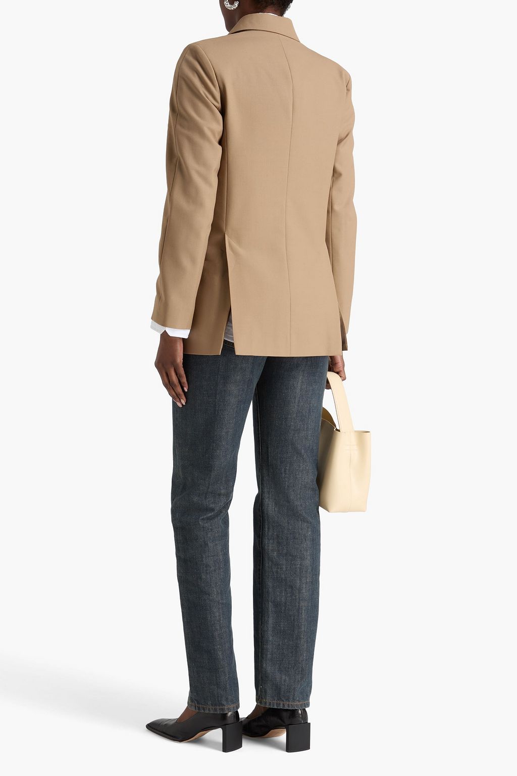 TOTEME Doppelreihiger Blazer aus Crêpe