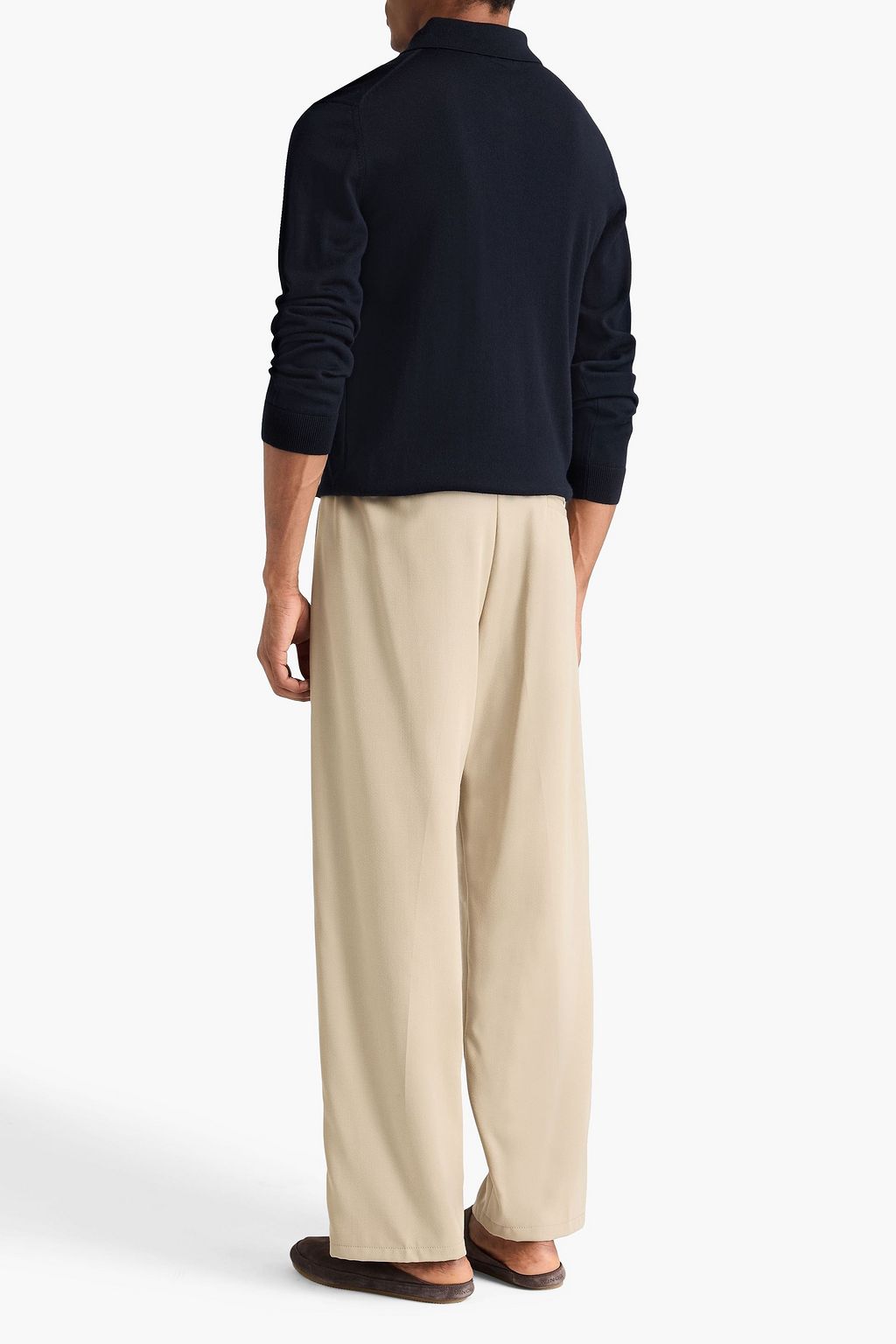 FRESCOBOL CARIOCA Felix merino wool polo sweater