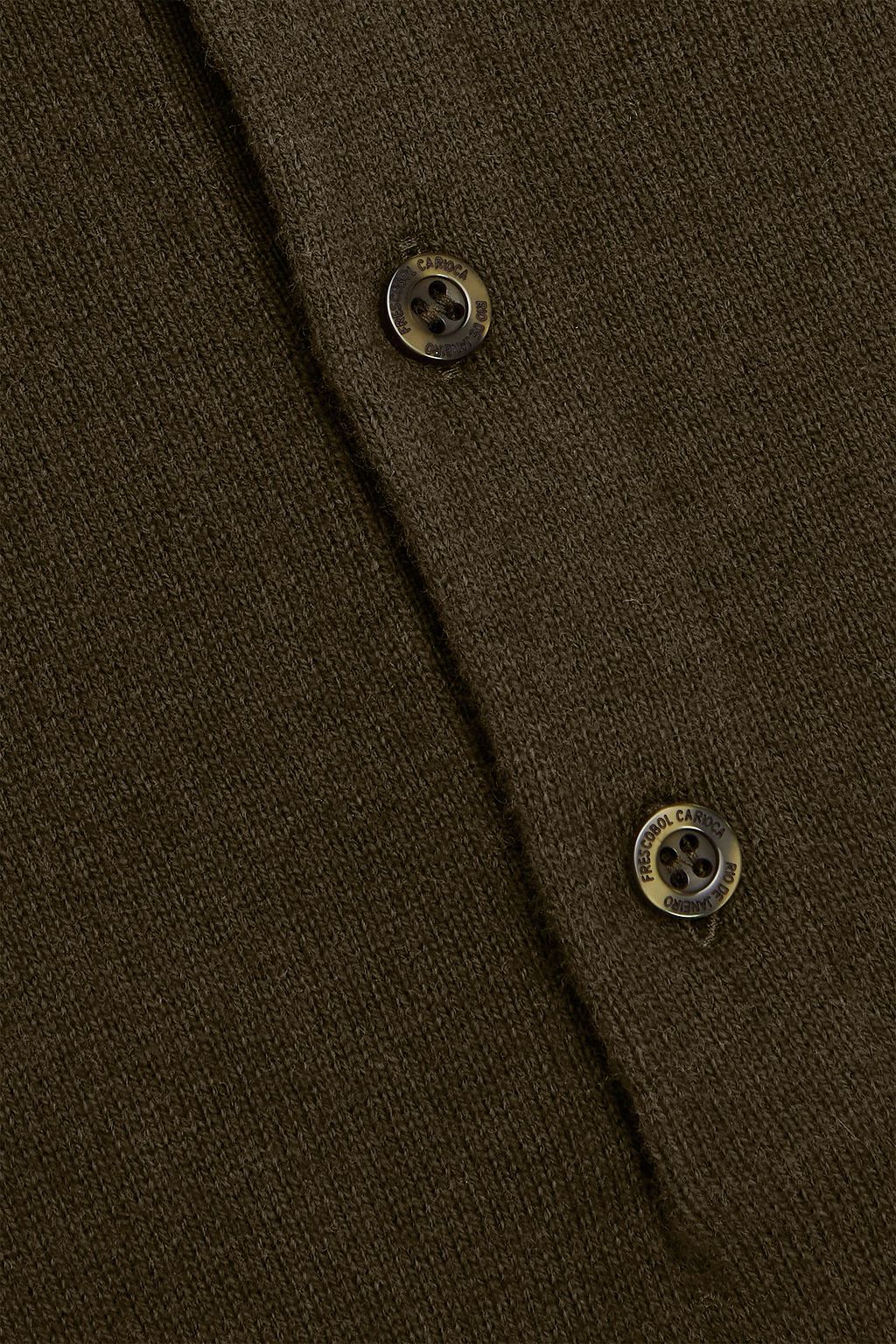 FRESCOBOL CARIOCA Teo cotton and cashmere-blend polo sweater