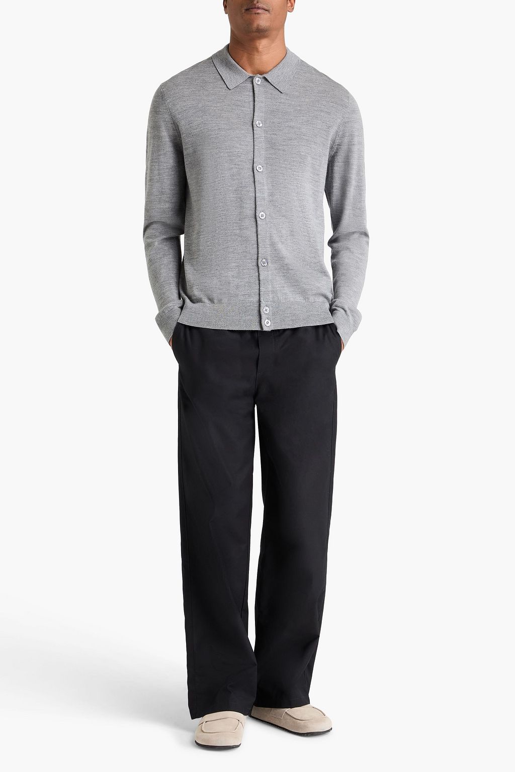 FRESCOBOL CARIOCA Torres merino wool cardigan