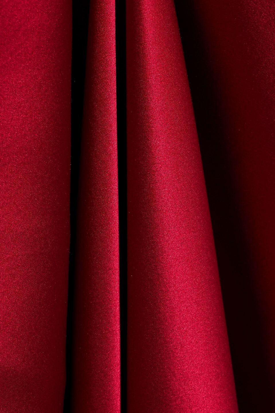 Michelle Mason Draped Silk-satin Gown In Animal Print