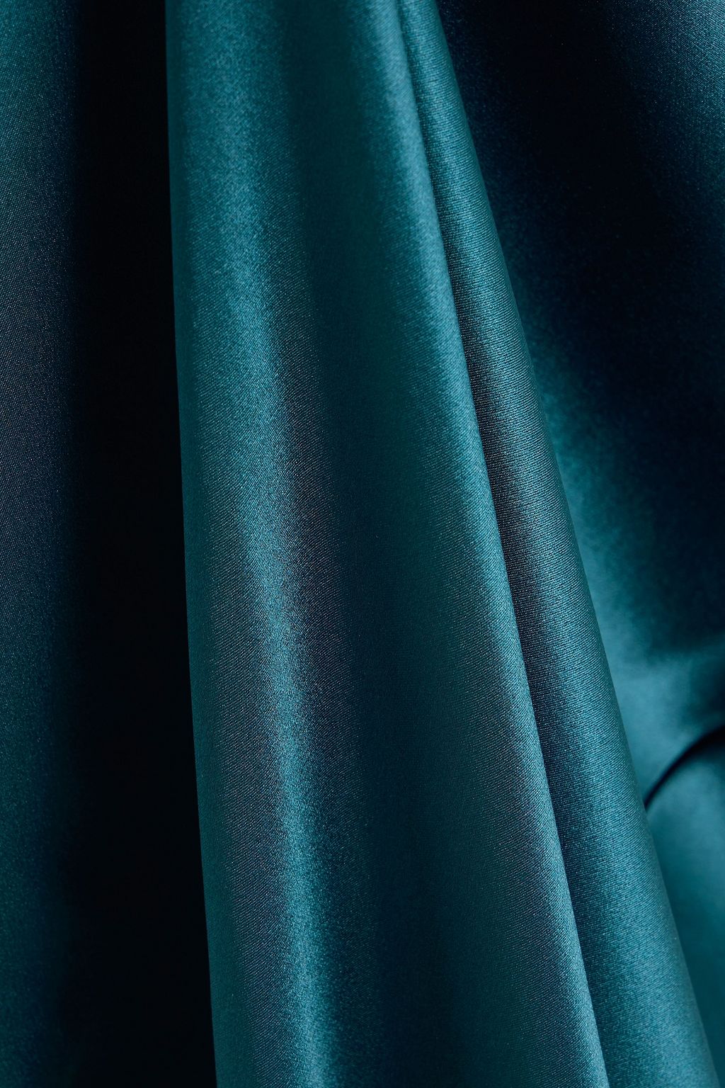 MICHELLE MASON Cutout silk-satin gown