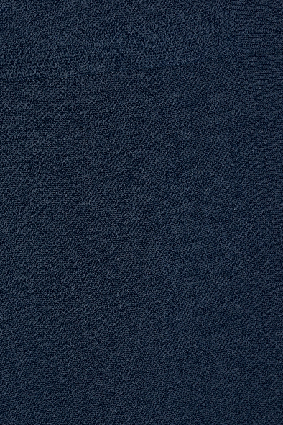 Theory Crepe Wide-leg Pants In Blue