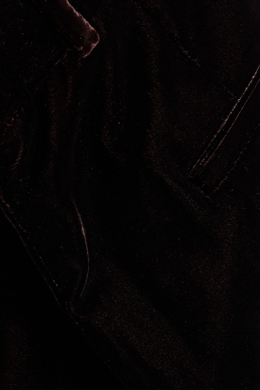 THEORY Velvet wide-leg pants