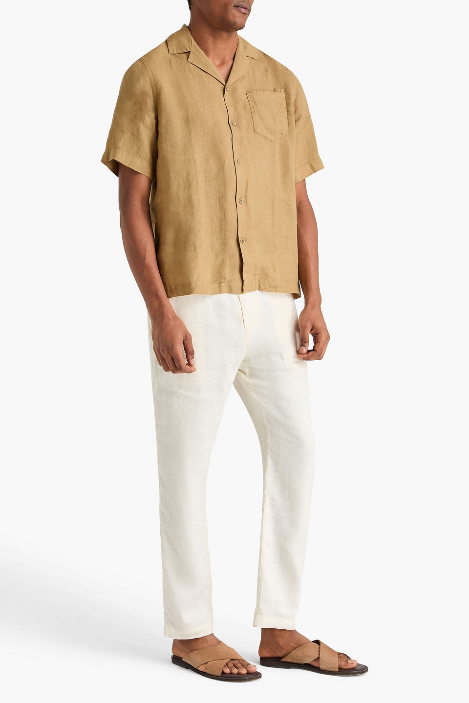 Frescobol Carioca - Hemd „angelo“ Aus Leinen - Neutral - S 