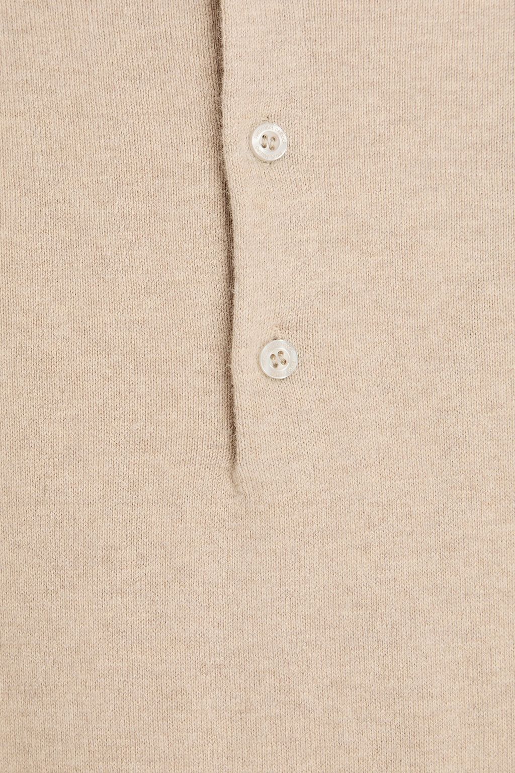 FRESCOBOL CARIOCA Teo cotton and cashmere-blend polo sweater