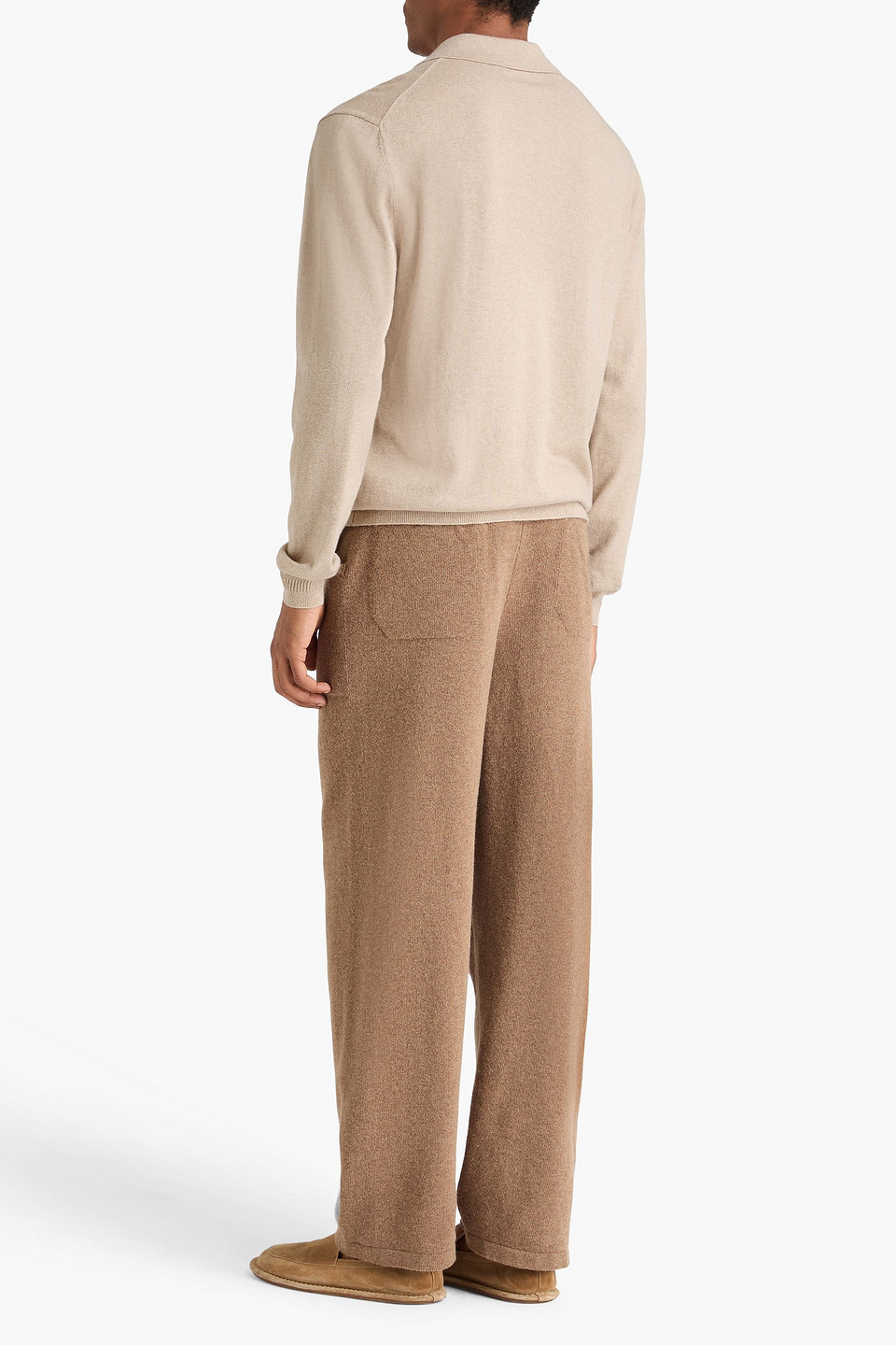  Frescobol Carioca - Pullover Aus Einer Baumwoll-kaschmirmischung Mit Polokragen - Neutral - Xl 