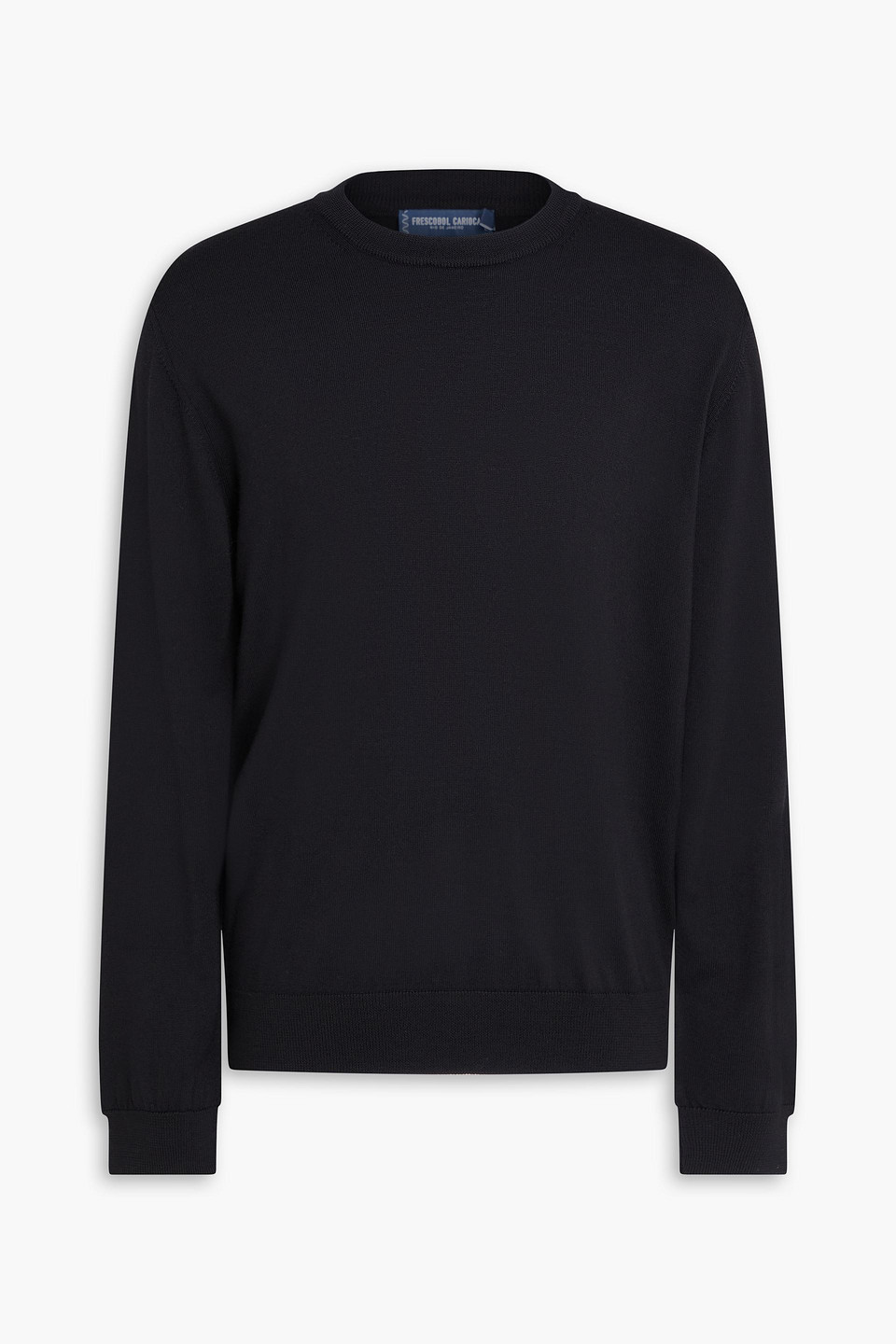 Frescobol Carioca Braga Wool Sweater In Black