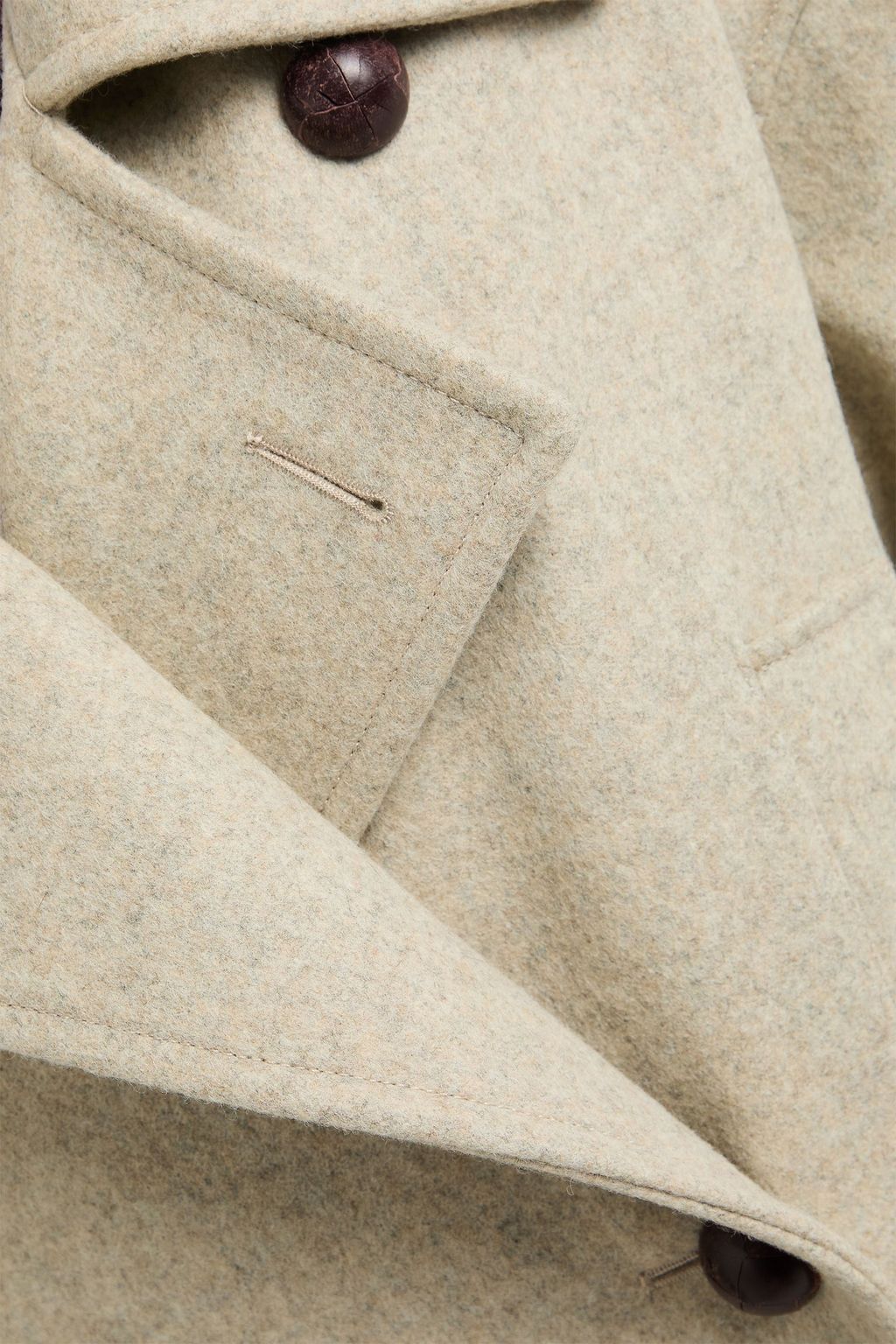 ISABEL MARANT Fabiola double-breasted wool-felt coat